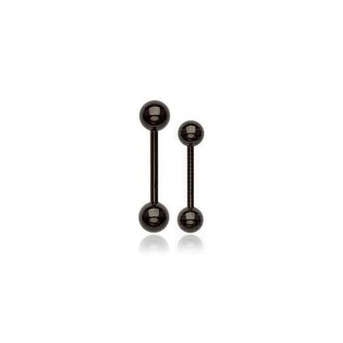 Piercing do jazyka (1,6 x 16 mm, 6 mm kuličky)