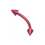 Piercing do obočí (světle zelená)