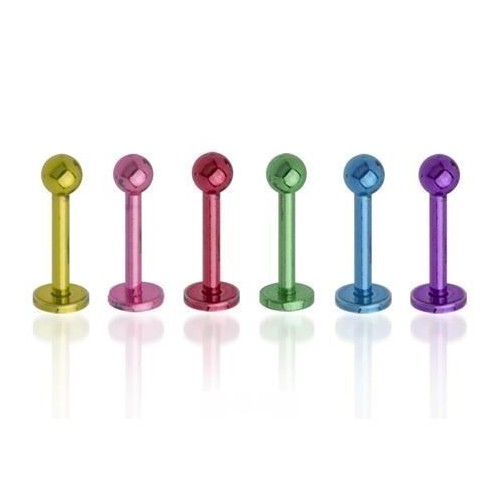 Piercing do brady - labreta (růžová)