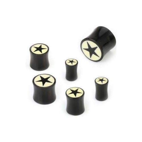 Plug od ucha - hvězda (19 mm)