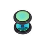 Falešný piercing do ucha (růžové zlato)