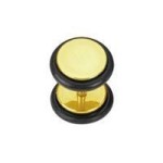 Falešný piercing do ucha (růžové zlato)