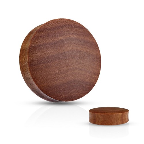 Plug do ucha Saba wood (16 mm)