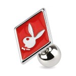 Cartilage piercing do ucha - karetní motivy (1,2 x 6 mm, kára)