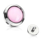 Microdermal - ozdobná část - průměr 4 mm (bílá)