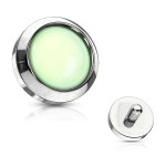 Microdermal - ozdobná část - průměr 4 mm (bílá)