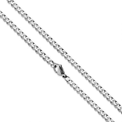 Ocelový řetízek, tl. 3 mm (45 cm)