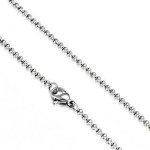 Ocelový řetízek, tl. 2 mm (60 cm)