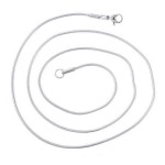 Ocelový řetízek - had tl. 2 mm (55 cm)