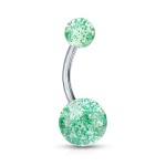 Piercing do pupíku - TITAN (růžová)