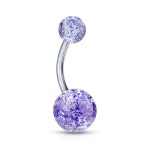 Piercing do pupíku - TITAN (růžová)