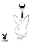 Piercing do pupíku zajíček Playboy (červená) [1]