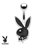 Piercing do pupíku zajíček Playboy (červená)