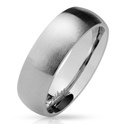 OPR0028 Pánský prsten matný, šíře 6 mm (67)