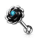 Cartilage piercing do ucha (růžová, 3 mm, 1,2 x 6 mm)