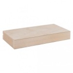 Dřevěná krabička na psací potřeby - penál