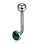 Christina piercing opál (zelená)