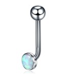 Christina piercing opál (zelená)