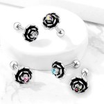 Cartilage piercing do ucha (vitrail medium, 3 mm, 1,2 x 6 mm)