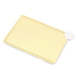 Ocelové kapesní zrcátko (zlatá)