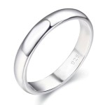 NB101 Stříbrný snubní prsten šíře 4 mm (61) [2]