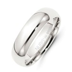 NB101 Stříbrný snubní prsten šíře 6 mm (50) [3]