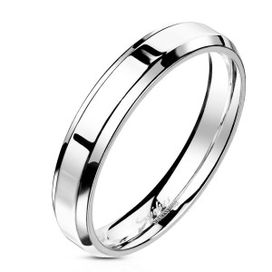 OPR1303 Dámský snubní prsten, šíře 4 mm