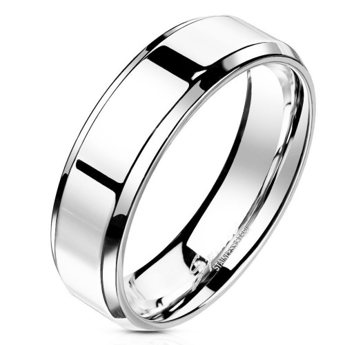OPR1303 Pánský snubní prsten, šíře 6 mm (57)