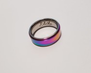 OPR0037 Dámský rotační ocelový prsten, šíře 6 mm (49) [1]
