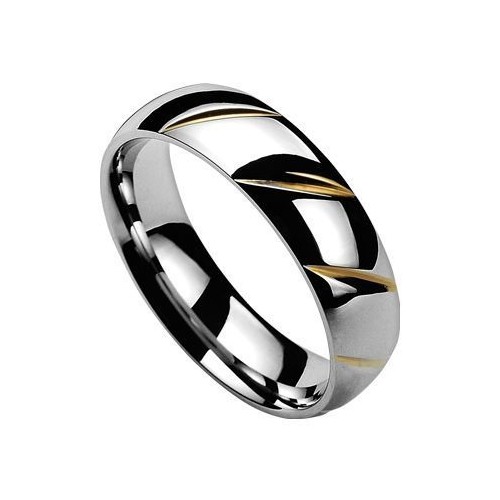 NSS3001 Pánský snubní prsten ocel (65)