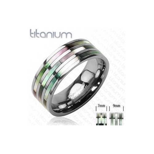 TT1009 Dámský snubní prsten titan (52)