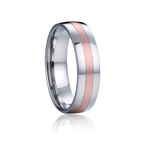 AN1034 Pánský snubní ocelový prsten (62)