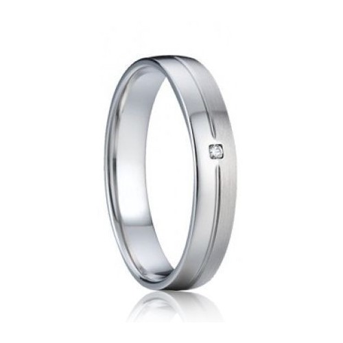AN1030 Dámský snubní prsten zirkon, stříbro AG 925/1000 (2,50 g, 55)