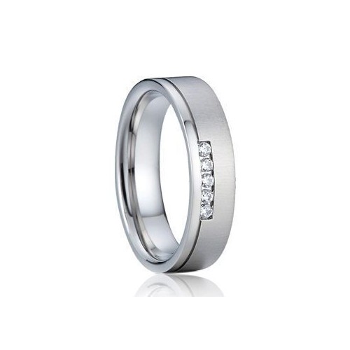 AN1040 Dámský snubní prsten se zirkony, stříbro AG 925/1000 (3,60 g, 49)