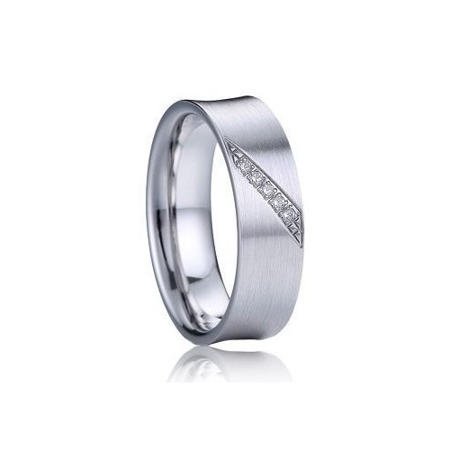 AN1032 Dámský snubní prsten se zirkony stříbro AG 925/1000 vel. 52 (5,10 g)