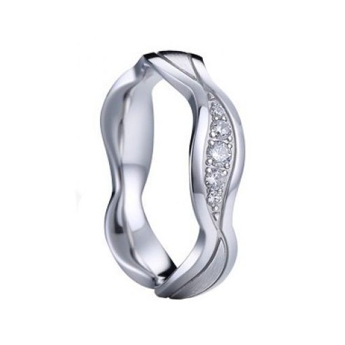 AN1046 Dámský stříbrný snubní prsten vel. 60 (3,70 g)