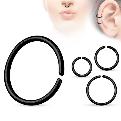 Piercing do nosu - kruh (1,0 x 9 mm)