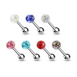 Piercing do jazyka vnitřní závit (vitrail medium)