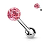 Piercing do jazyka vnitřní závit (vitrail medium)
