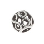 Navlékací ocelový přívěsek korálek - nekonečno