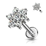 Piercing do brady / cartilage / tragus, kytička (1,2 x 6 mm)