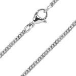 Ocelový řetízek pancer tl. 2,2 mm (55 cm)