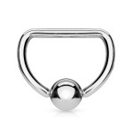 Piercing do nosu/ucha s kuličkou