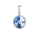Přívěsek bižuterie se Swarovski krystaly modrý 54001.3 light sapphire [0]
