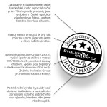 Perlový náhrdelník s řetízkem z pravých říčních perel bílý 22012.1