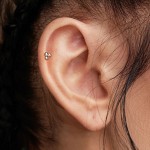 Piercing do brady - labreta titan (1,2 x 6 mm)