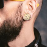 Plug do ucha Tamarind wood (14 mm)