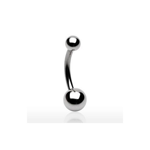 Piercing do pupíku - banánek malý (1,6 x 10 mm)