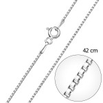 Stříbrný řetízek kulatý délka 42 cm 30014 [0]