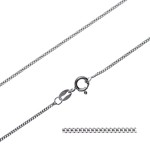 Stříbrný řetízek pancer, tl. 1,2 mm (45 cm)
